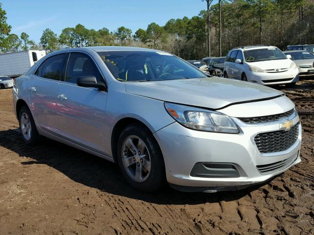 1G11B5SA8GF132120 - 2016 CHEVROLET MALIBU LIM SILVER photo 1