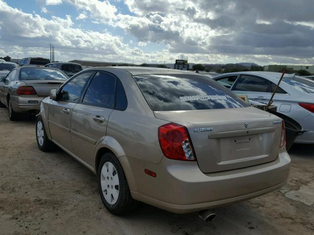 KL5JD56Z37K498596 - 2007 SUZUKI FORENZA BA GOLD photo 3