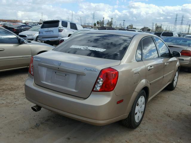 KL5JD56Z37K498596 - 2007 SUZUKI FORENZA BA GOLD photo 4