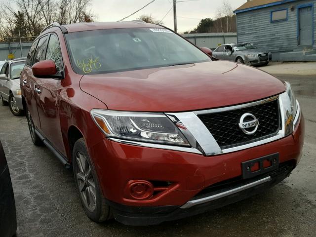 5N1AR2MM5DC656214 - 2013 NISSAN PATHFINDER RED photo 1