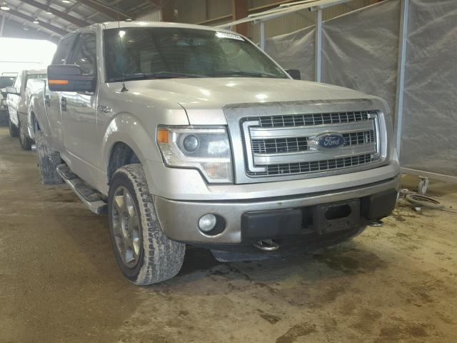 1FTFW1EF9EFA24135 - 2014 FORD F150 SUPER SILVER photo 1