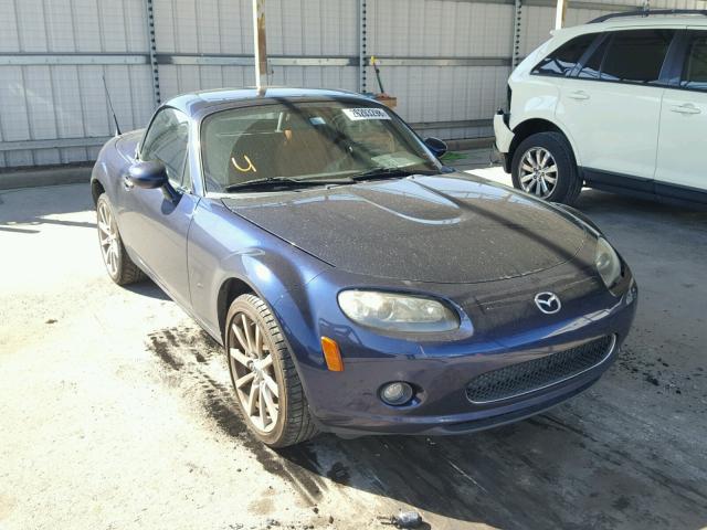 JM1NC26F680153191 - 2008 MAZDA MX-5 MIATA BLUE photo 1