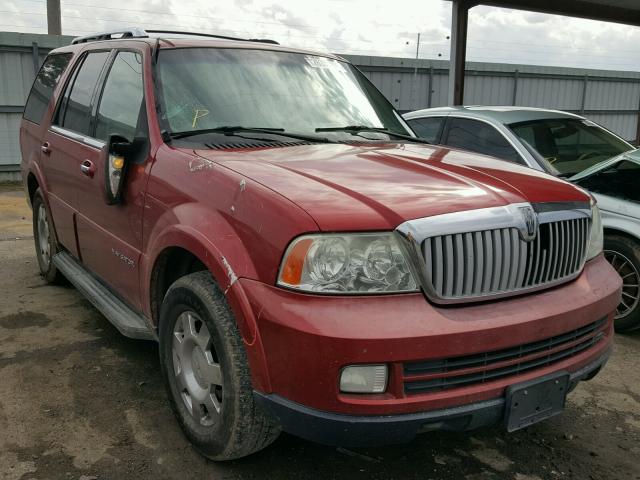 5LMFU27575LJ13499 - 2005 LINCOLN NAVIGATOR წითელი ფოტო 1