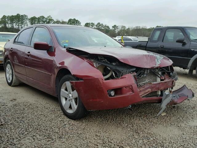 3FAFP07166R184203 - 2006 FORD FUSION SE MAROON photo 1