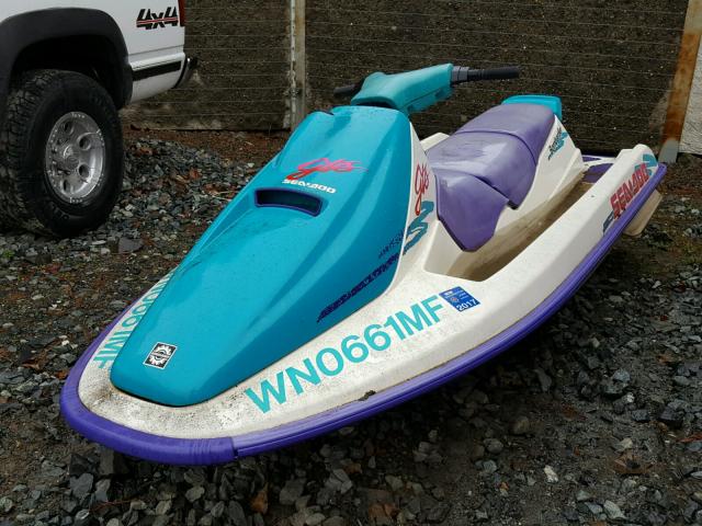 ZZN71718K294 - 1994 BOMBARDIER SEADOO WHITE photo 2