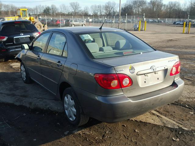 2T1BR32E26C625118 - 2006 TOYOTA COROLLA CE GRAY photo 3