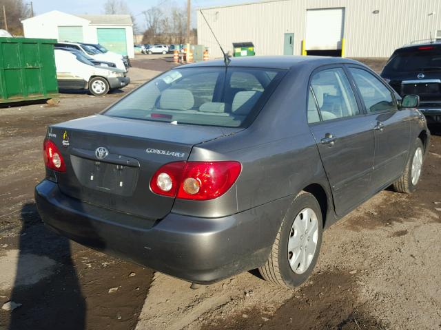 2T1BR32E26C625118 - 2006 TOYOTA COROLLA CE GRAY photo 4