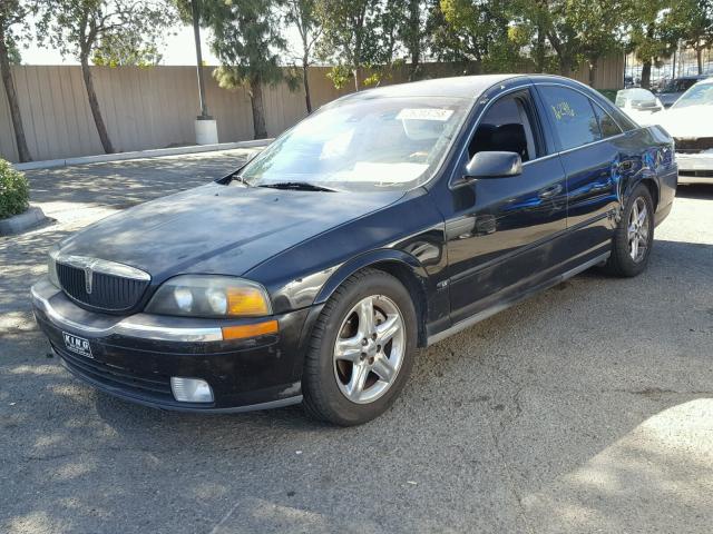 1LNHM86S01Y699157 - 2001 LINCOLN LS BLACK photo 2