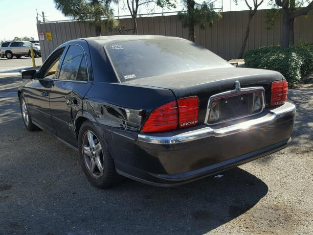 1LNHM86S01Y699157 - 2001 LINCOLN LS 黑色 照片 3