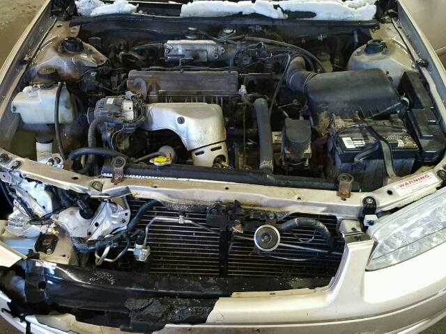 4T1BG22K51U025495 - 2001 TOYOTA CAMRY CE TAN photo 7