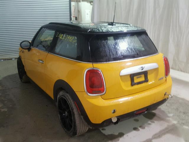 WMWXM5C5XFT973608 - 2015 MINI COOPER ORANGE photo 3