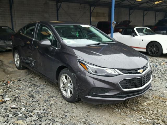 1G1BE5SM1H7113913 - 2017 CHEVROLET CRUZE LT CHARCOAL photo 1