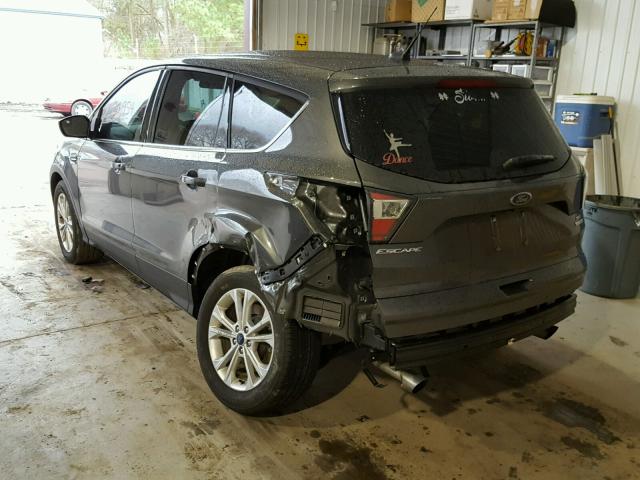 1FMCU0G97HUB37667 - 2017 FORD ESCAPE SE GRAY photo 3