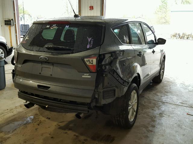 1FMCU0G97HUB37667 - 2017 FORD ESCAPE SE GRAY photo 4