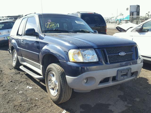 1FMYU60E73UB03642 - 2003 FORD EXPLORER S BLUE photo 1