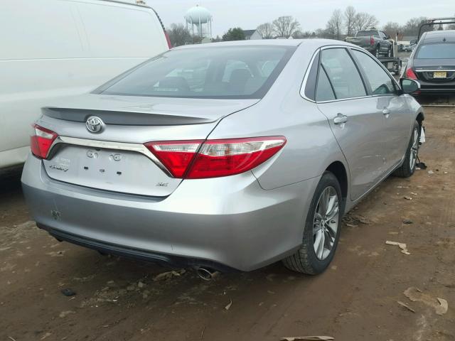 4T1BF1FK5HU407334 - 2017 TOYOTA CAMRY LE SILVER photo 4