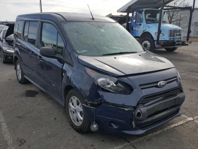 NM0GS9F71E1162686 - 2014 FORD TRANSIT CO BLUE photo 1