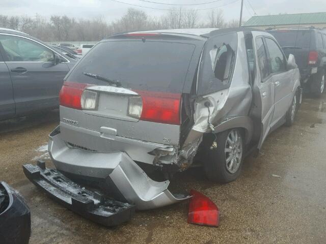 3G5DA03L66S669306 - 2006 BUICK RENDEZVOUS SILVER photo 4