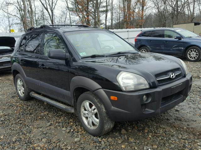 KM8JN72D66U310097 - 2006 HYUNDAI TUCSON GLS BLACK photo 1