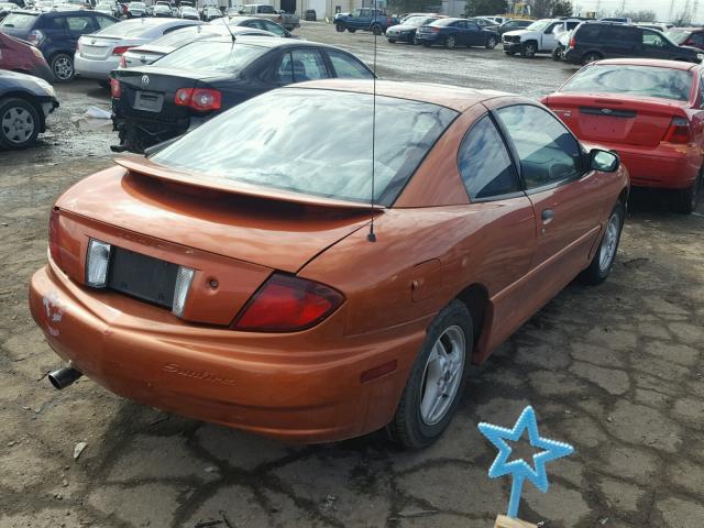 3G2JB12F75S156286 - 2005 PONTIAC SUNFIRE ORANGE photo 4