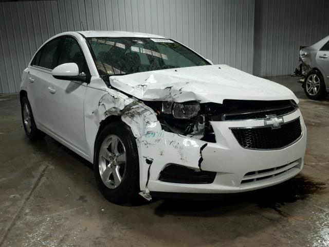 1G1PC5SB9E7219435 - 2014 CHEVROLET CRUZE LT WHITE photo 1