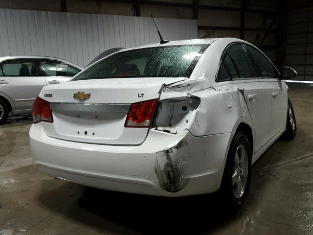 1G1PC5SB9E7219435 - 2014 CHEVROLET CRUZE LT WHITE photo 4