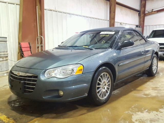 1C3EL55R56N282573 - 2006 CHRYSLER SEBRING TO GREEN photo 2