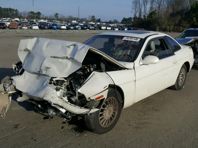 JT8JZ31C6N0007948 - 1992 LEXUS SC 300 WHITE photo 2