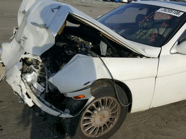 JT8JZ31C6N0007948 - 1992 LEXUS SC 300 WHITE photo 9