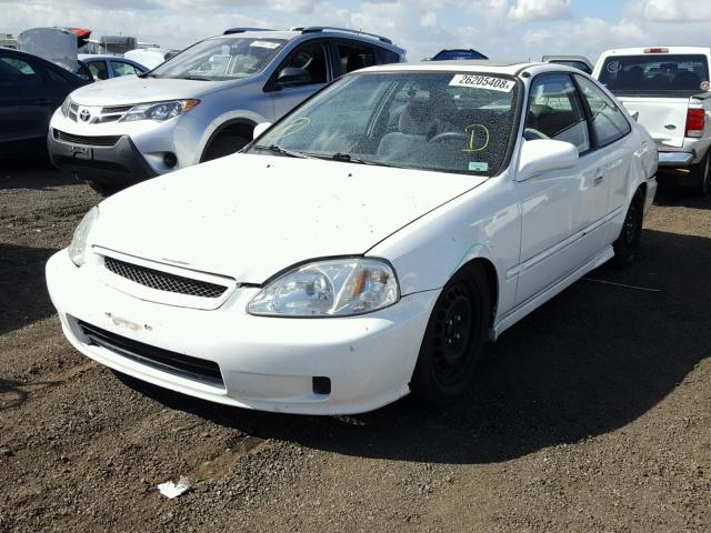 1HGEJ8149WL029041 - 1998 HONDA CIVIC EX WHITE photo 2