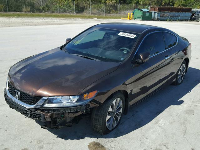 1HGCT1B34EA008459 - 2014 HONDA ACCORD LX- BROWN photo 2