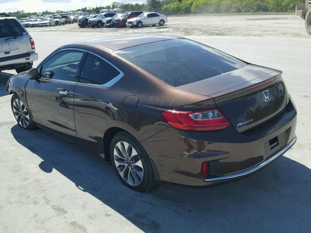 1HGCT1B34EA008459 - 2014 HONDA ACCORD LX- BROWN photo 3