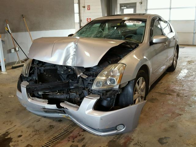 1N4BA41E06C854619 - 2006 NISSAN MAXIMA SE GRAY photo 2