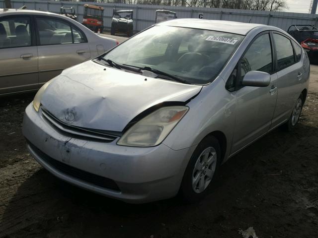 JTDKB20U040010308 - 2004 TOYOTA PRIUS SILVER photo 2