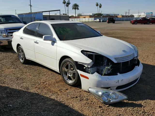 JTHBA30G140022274 - 2004 LEXUS ES 330 WHITE photo 1