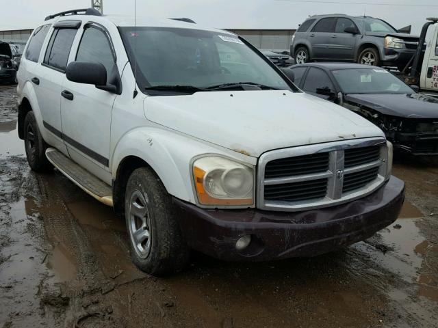 1D8HB58N64F139239 - 2004 DODGE DURANGO LI WHITE photo 1