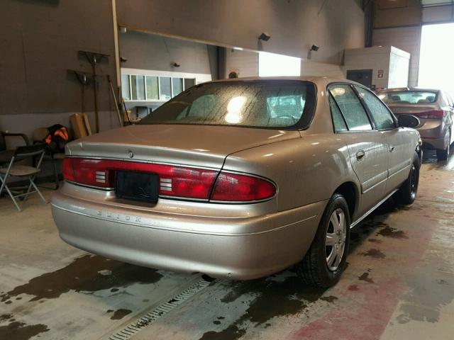 2G4WY55J721300588 - 2002 BUICK CENTURY LI GOLD photo 4