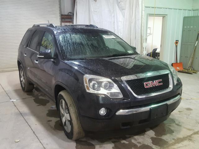 1GKKVRED7CJ321935 - 2012 GMC ACADIA SLT BLACK photo 1