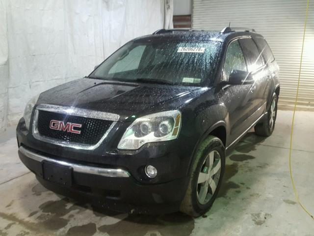 1GKKVRED7CJ321935 - 2012 GMC ACADIA SLT შავი ფოტო 2