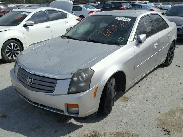 1G6DP567950122820 - 2005 CADILLAC CTS HI FEA SILVER photo 2