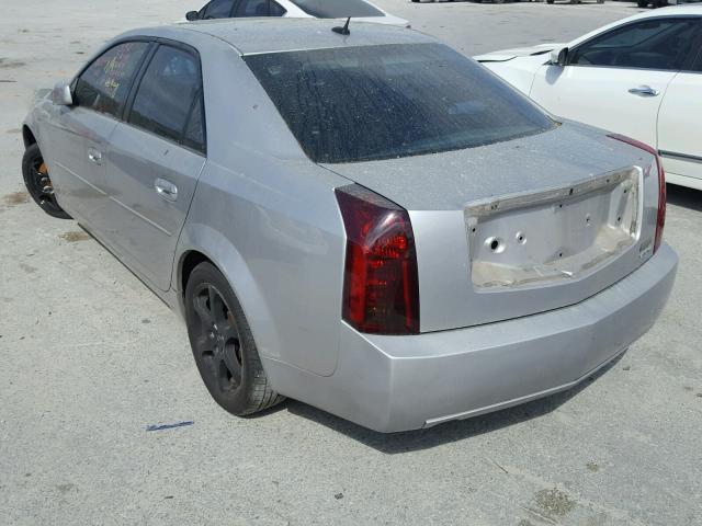 1G6DP567950122820 - 2005 CADILLAC CTS HI FEA SILVER photo 3