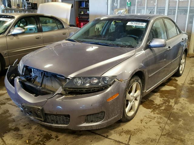 1YVHP80C175M14306 - 2007 MAZDA 6 I GRAY photo 2