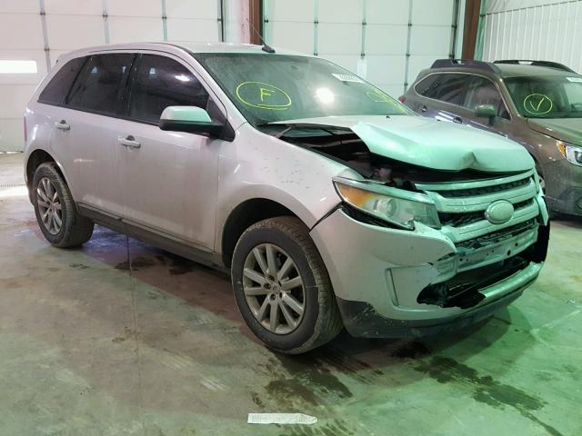 2FMDK4JC7CBA03729 - 2012 FORD EDGE SEL SILVER photo 1