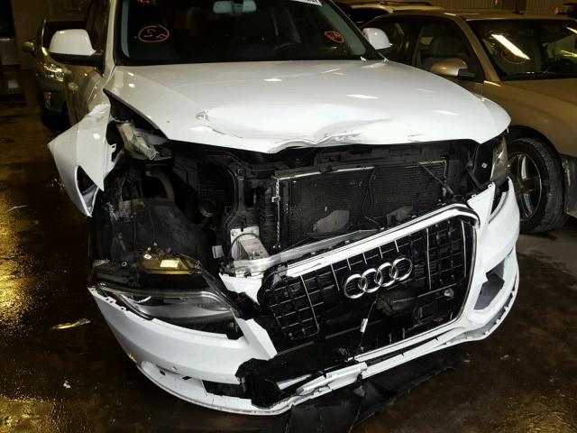 WA1LFAFP6EA110777 - 2014 AUDI Q5 PREMIUM WHITE photo 9