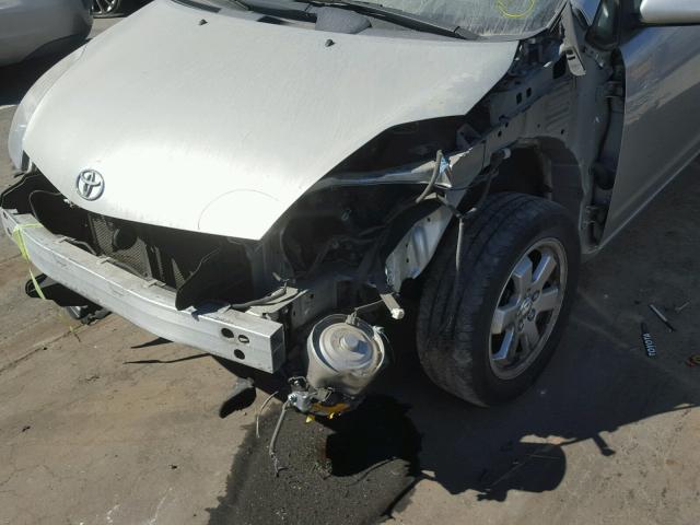 JTDKB20U550124421 - 2005 TOYOTA PRIUS SILVER photo 9