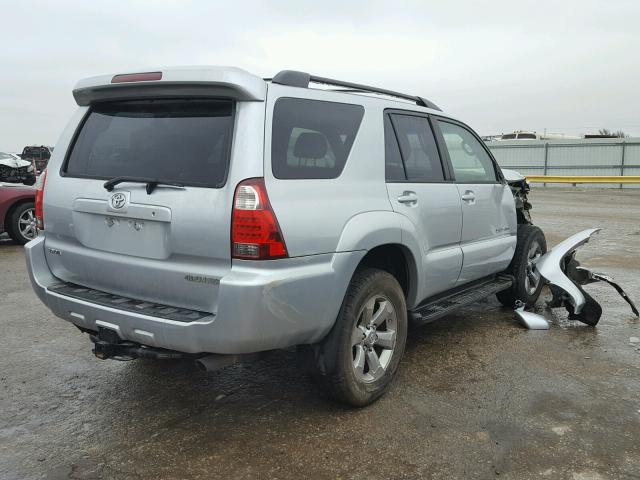 JTEBT17R068030843 - 2006 TOYOTA 4RUNNER LI SILVER photo 4