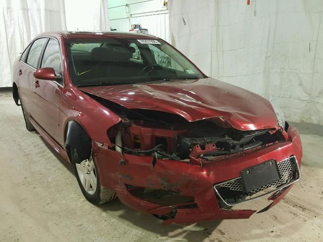 2G1WB5E38C1313125 - 2012 CHEVROLET IMPALA LT RED photo 1