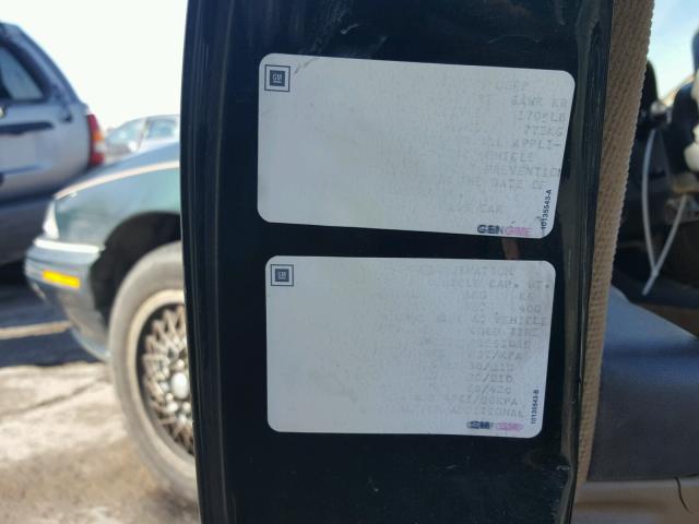 1G2NE5539RC730111 - 1994 PONTIAC GRAND AM S GREEN photo 10