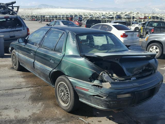 1G2NE5539RC730111 - 1994 PONTIAC GRAND AM S GREEN photo 3