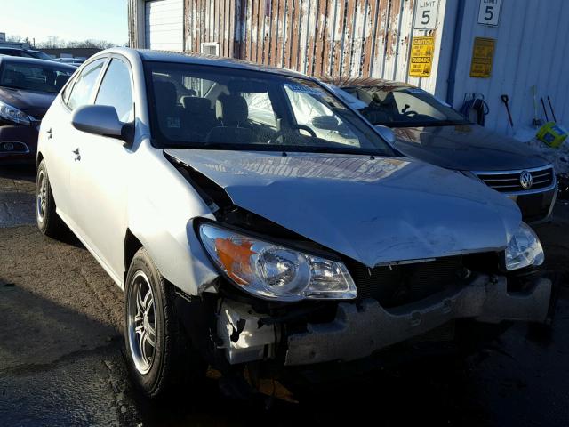 KMHDU4AD2AU092264 - 2010 HYUNDAI ELANTRA BL SILVER photo 1